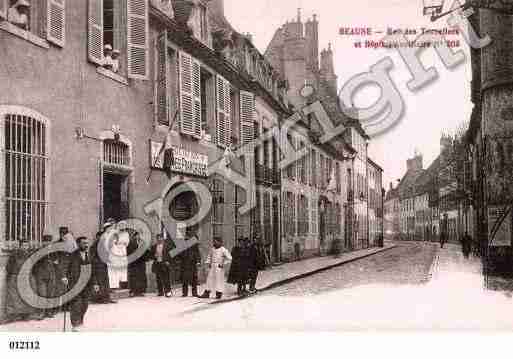 Ville de BEAUNE, carte postale ancienne