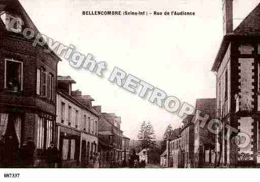 Ville de BELLENCOMBRE, carte postale ancienne