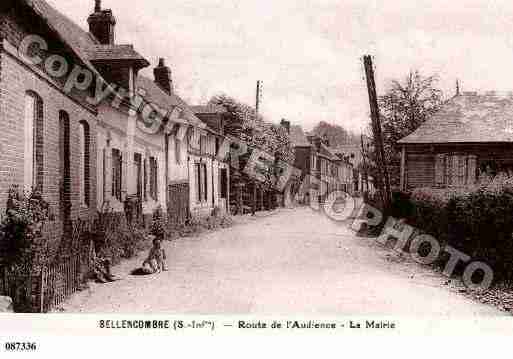 Ville de BELLENCOMBRE, carte postale ancienne