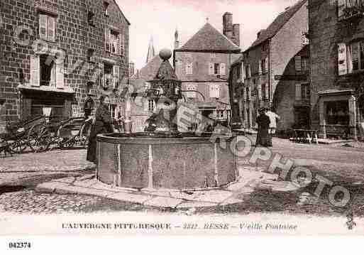 Ville de BESSEETSAINTANASTAISE, carte postale ancienne