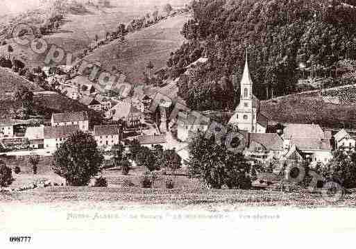 Ville de BONHOMME(LE), carte postale ancienne