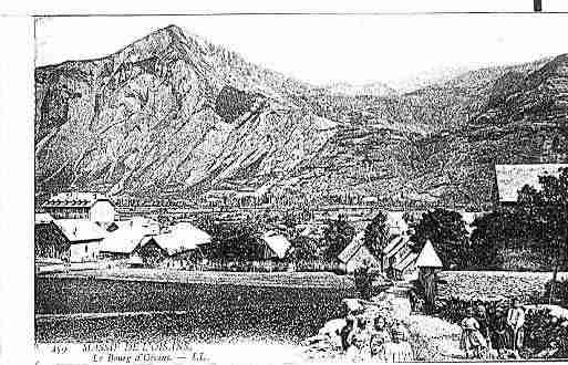 Ville de BOURGD'OISANS(LE), carte postale ancienne