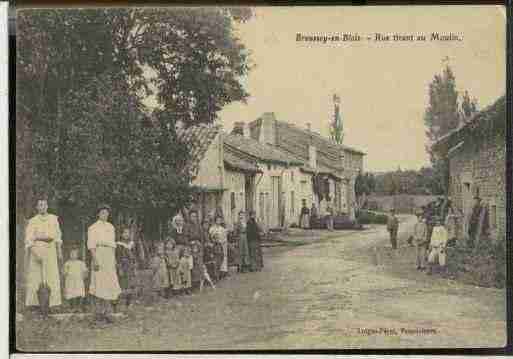 Ville de BROUSSEYENBLOIS, carte postale ancienne