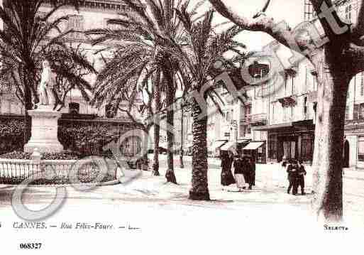 Ville de CANNES, carte postale ancienne