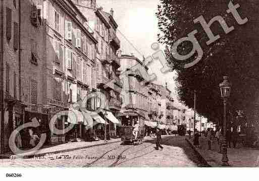 Ville de CANNES, carte postale ancienne