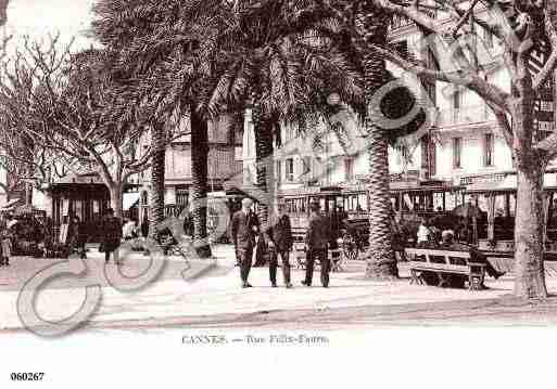 Ville de CANNES, carte postale ancienne