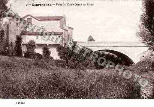 Ville de CARPENTRAS, carte postale ancienne