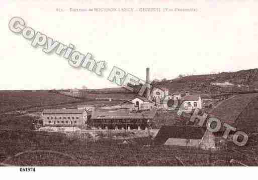 Ville de CHALMOUX, carte postale ancienne