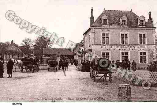 Ville de CHAMBORD, carte postale ancienne