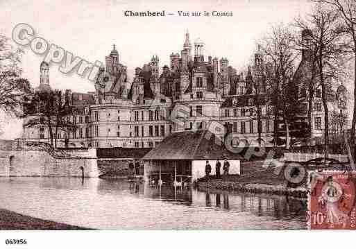 Ville de CHAMBORD, carte postale ancienne