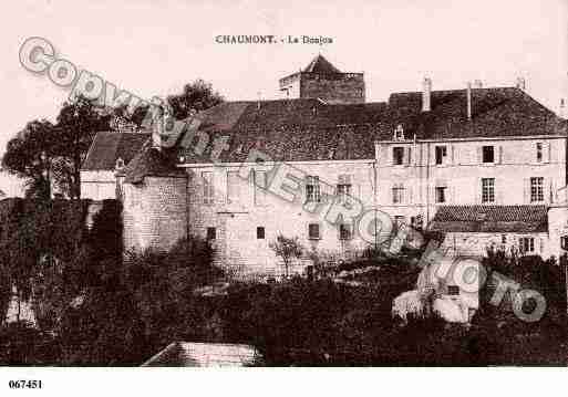 Ville de CHAUMONT, carte postale ancienne