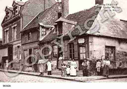 Ville de CHAUNY, carte postale ancienne