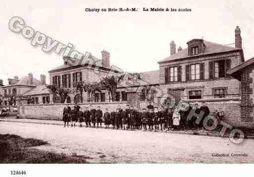 Ville de CHOISYENBRIE, carte postale ancienne