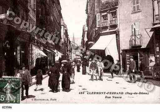 Ville de CLERMONTFERRAND, carte postale ancienne