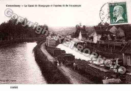 Ville de COMMISSEY, carte postale ancienne