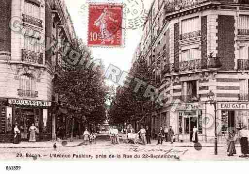 Ville de COURBEVOIE, carte postale ancienne