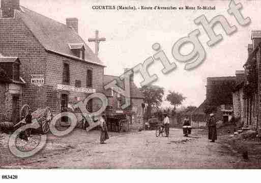 Ville de COURTILS, carte postale ancienne