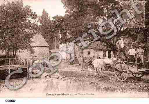 Ville de CUSSYENMORVAN, carte postale ancienne