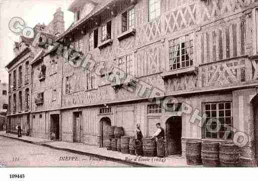 Ville de DIEPPE, carte postale ancienne