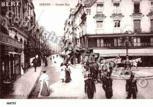 Ville de DIEPPE, carte postale ancienne