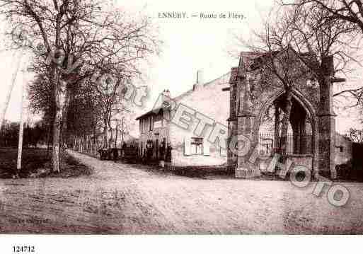 Ville de ENNERY, carte postale ancienne Ville de ENNERY, carte postale ancienne