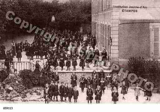 Ville de ETAMPES, carte postale ancienne