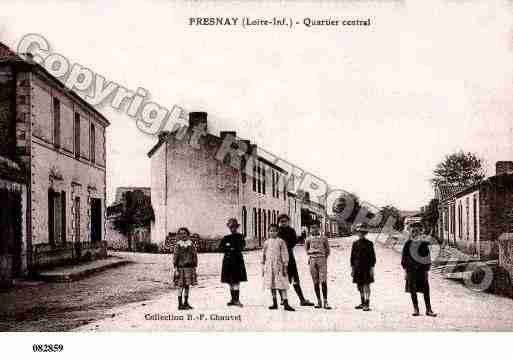 Ville de FRESNAYENRETZ, carte postale ancienne