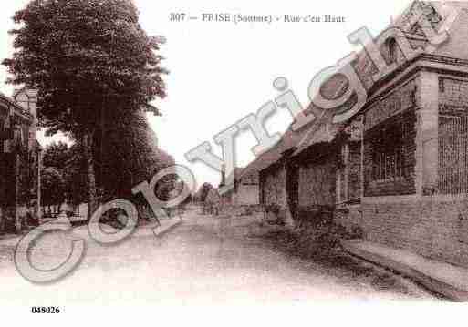 Ville de FRISE, carte postale ancienne Ville de FRISE, carte postale ancienne
