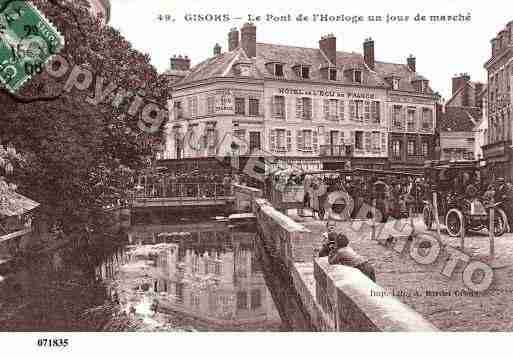 Ville de GISORS, carte postale ancienne