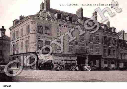 Ville de GISORS, carte postale ancienne