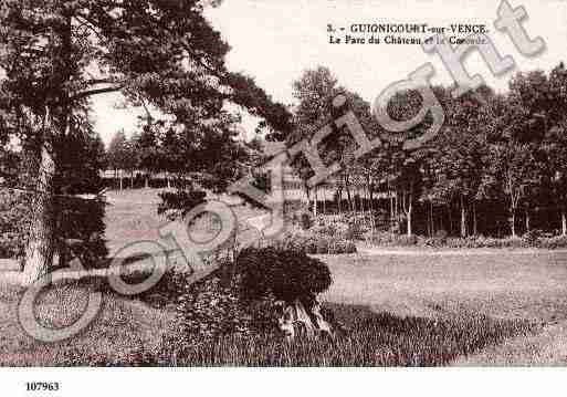 Ville de GUIGNICOURTSURVENCE, carte postale ancienne