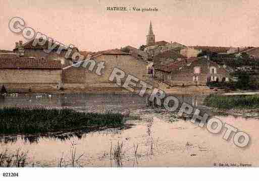 Ville de HATRIZE, carte postale ancienne