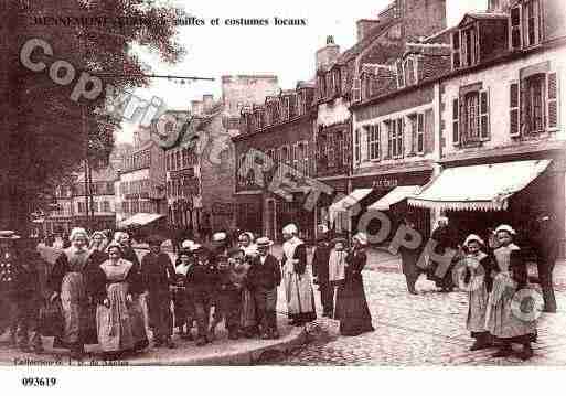 Ville de HENNEBONT, carte postale ancienne