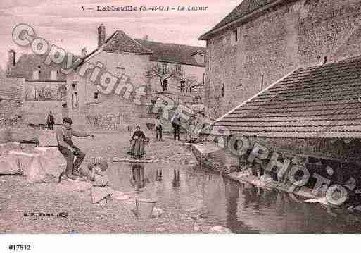 Ville de LABBEVILLE, carte postale ancienne