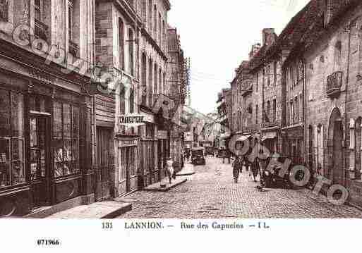 Ville de LANNION, carte postale ancienne