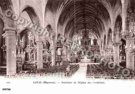 Ville de LAVAL, carte postale ancienne