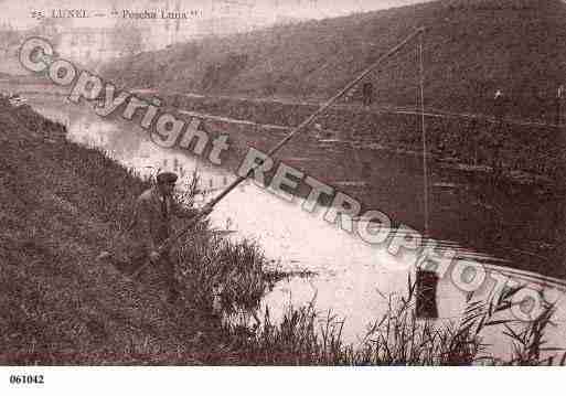 Ville de LUNEL, carte postale ancienne