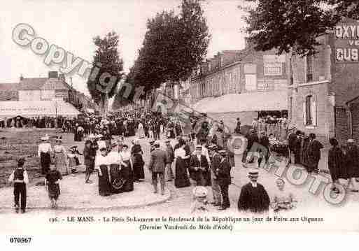 Ville de MANS(LE), carte postale ancienne