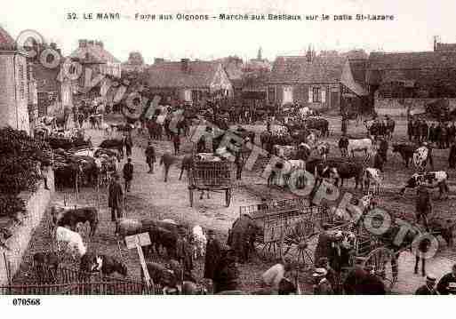 Ville de MANS(LE), carte postale ancienne