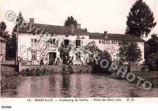 Ville de MARVILLE, carte postale ancienne