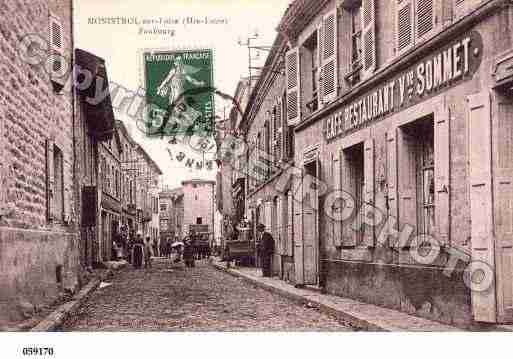 Ville de MONISTROLSURLOIRE, carte postale ancienne