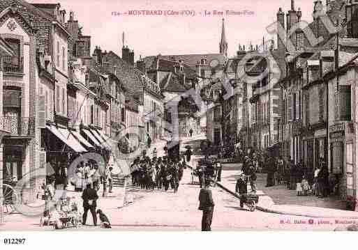 Ville de MONTBARD, carte postale ancienne