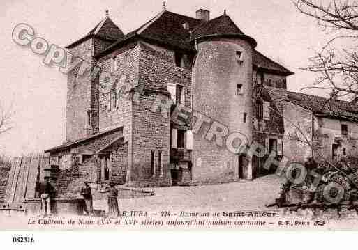 Ville de NANCLESSAINTAMOUR, carte postale ancienne