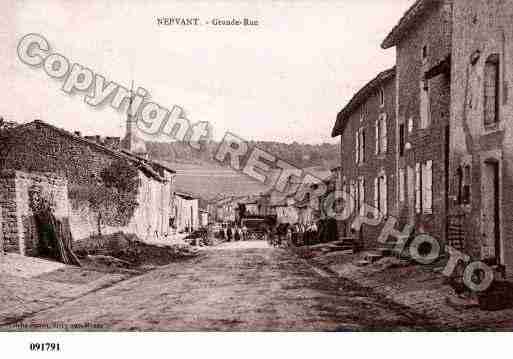 Ville de NEPVANT, carte postale ancienne