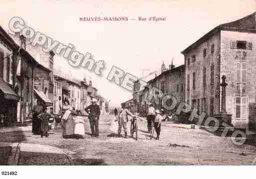 Ville de NEUVESMAISONS, carte postale ancienne