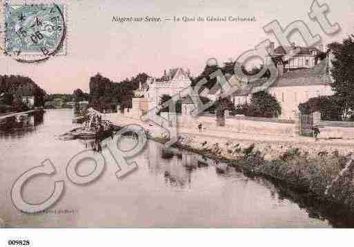 Ville de NOGENTSURSEINE, carte postale ancienne
