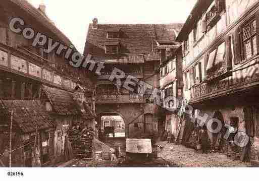 Ville de OBERNAI, carte postale ancienne