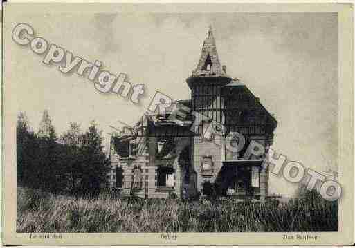 Ville de ORBEY, carte postale ancienne