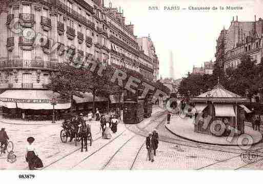 Ville de PARIS16, carte postale ancienne