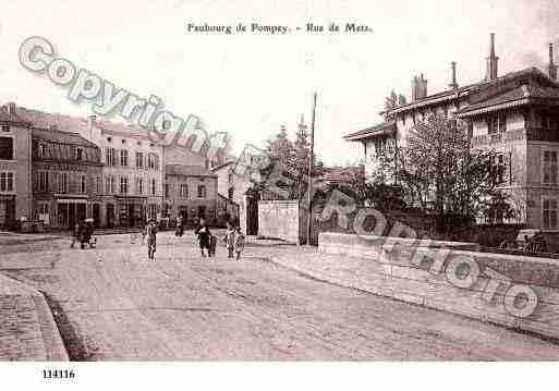 Ville de POMPEY, carte postale ancienne